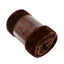 Plain Faux Fur Throws Extra Soft Large Fluffy Cosy Sofa Bed Settee Mink Blankets