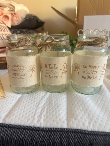 Wedding jam jars with - wedding,