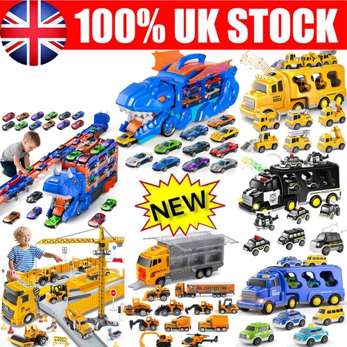 Toy cars transport truck - toy,