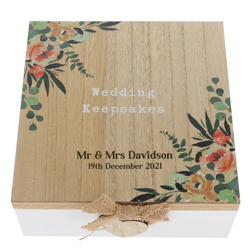 Wedding keepsake box - keepsake,