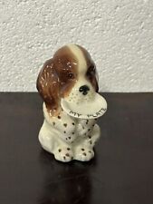 Cute Beswick Spaniel Holding 'My Plate' Model No. 1054