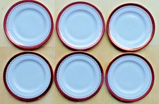 PARAGON HOLYROOD BONE CHINA 16cm WIDE TEA / SIDE PLATES X6