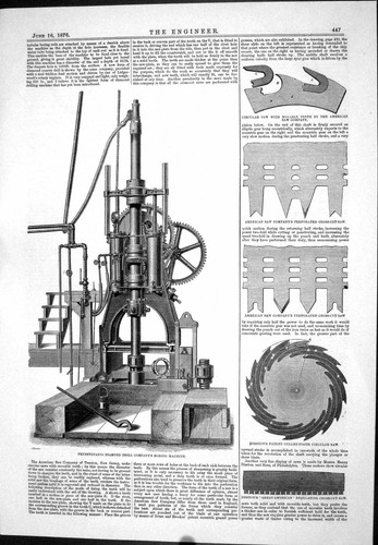 Old boring machine - boring,
