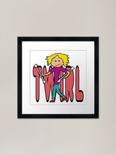 Baton Twirling Framed Art