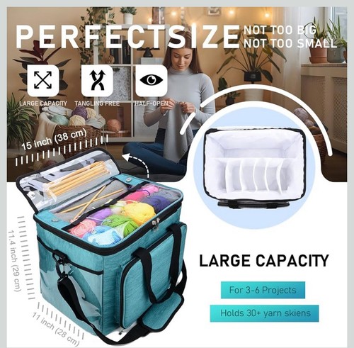 Hoshin knitting bag for yarn - bag,