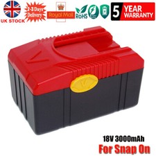 Replace For Snap On Battery 18V 3.0Ah CTB6187 6185 CTB4187 CTB4185 CT6850 CTC620