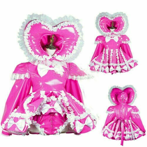 New sissy maid pvc dress - pvc,