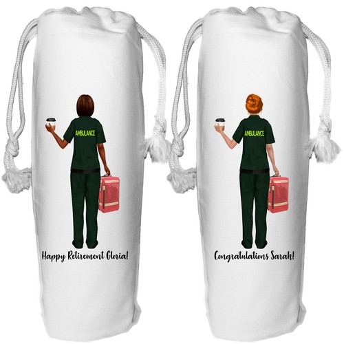 Personalised paramedic wine - paramedic,