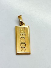 9ct Yellow Solid Gold Ingot