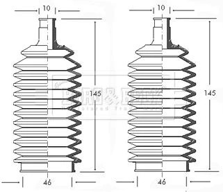 Borg beck bsg3009 front - borg,