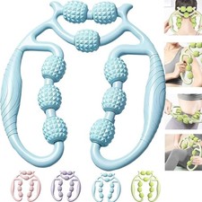 9 Wheel Circular Leg Clamp, Multifunctional Ring Roller, Roller for Arm Massage