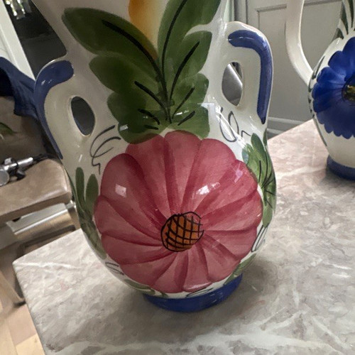 Pintado ceramic vase hand - ceramic,