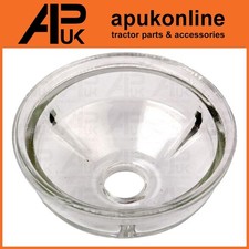 Shallow Glass Fuel Bowl for
