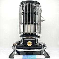 Aladdin Kerosene Oil Heater Blue Flame Black BF3912-K Retro New from Japan