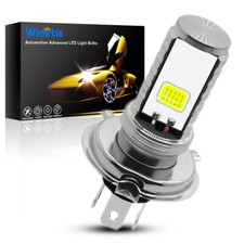 White Headlight LED Bulb for Yamaha YZF R6 1999-2002 H4 9003 12v 6500K