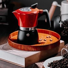 Aluminum Alloy Electric Coffee Pot Latte Maker Coffee Percolator Moka Pot