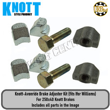 Knott Avonride Ifor Williams Trailer Brake Shoe Adjuster Kit fits 250x40mm x 2
