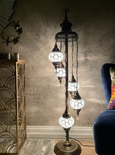 Glass white turkish - glass, mosaic