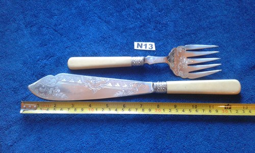 Antique c1895 large fish - c1895,