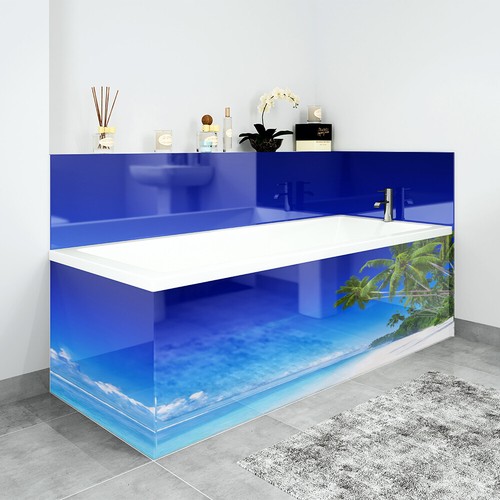 Bath panels printed - bath,