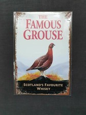 Famous Grouse Whisky Metal