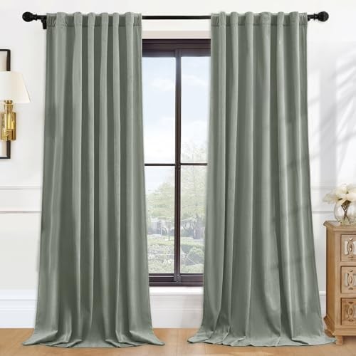 Blackout velvet curtains - blackout,