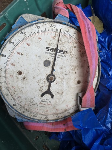 Vintage salter industrial - vintage,