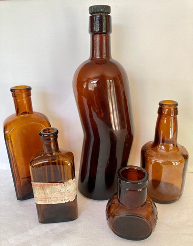 Job lot vintage amber - job,