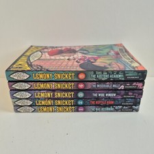 5 Books Of Lemony Snicket - A Series Of Unfortunate Events Books 1 To 5