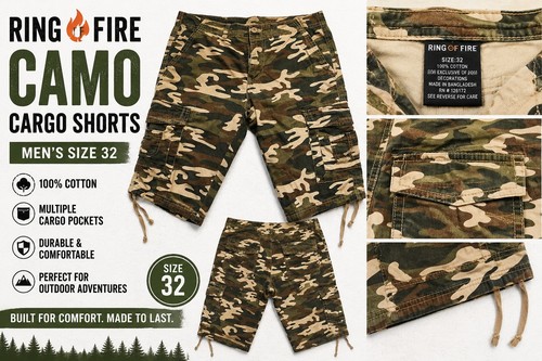 Ring fire camo cargo - ring,