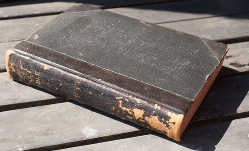 1898 leather holy bible - holy, oxford