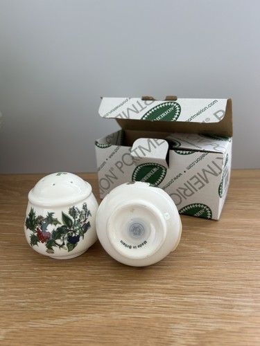 Portmeirion holly ivy salt - holly,