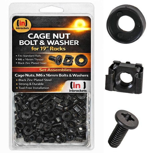 Black cage nuts bolts screws - nuts,
