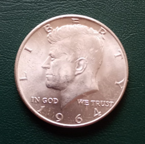 1964 kennedy silver half - 1964,