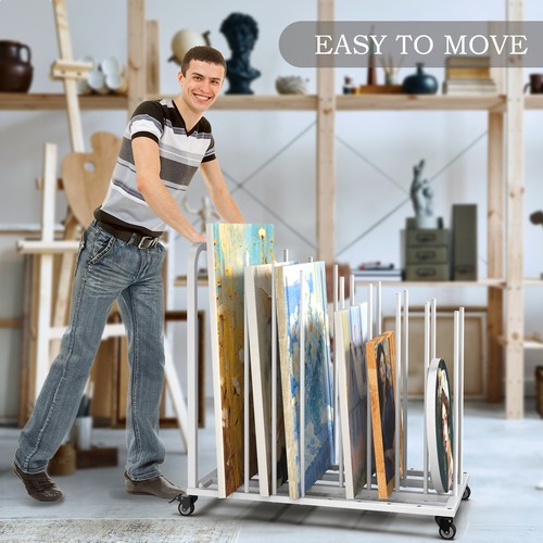 Metal print storage rack - storage,