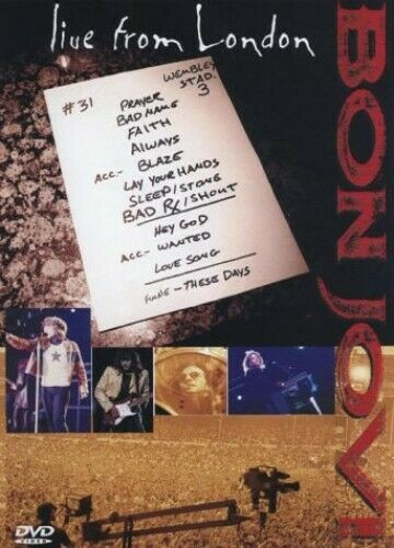 Bon jovi live from - bon,