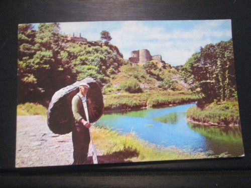 Postcard welsh coracle - postcard,