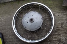 NORTON WIDELINE FEATHERBED FRONT WHEEL 88 99 M50 ES2 TRITON RACE RACING REF12