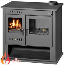 Modern Cooker EEK A wood burning Multifuel stove with water boiler VICTORIA B