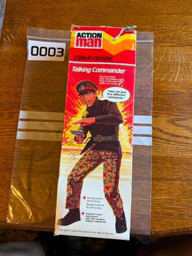 Vintage action man - action, talking