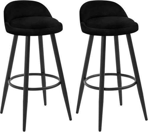 Velvet bar stools - bar,