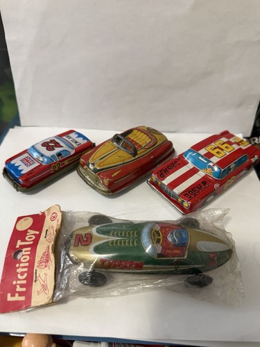 Vintage japan friction tin - friction,
