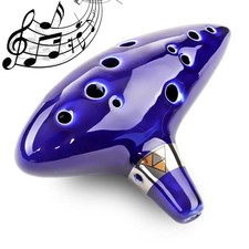 12 Hole Ocarina Ceramic Alto C