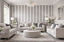 Charcoal Grey Cream Contrast