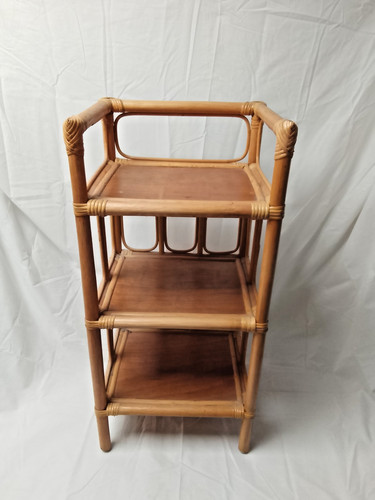 Bamboo tier shelves - bamboo,