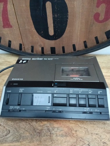 Vintage sanyo memo scriber trc - vintage,