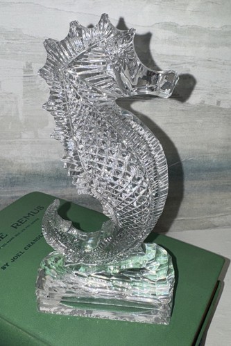 Waterford crystal seahorse - crystal,
