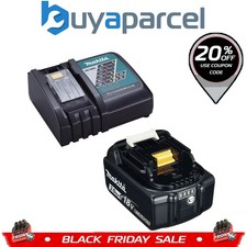 Genuine Makita 18V 3.0Ah LXT Lithium Battery BL1830 + DC18RC Fast Charger