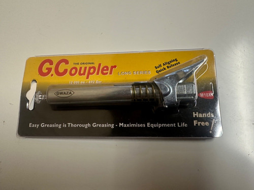 Grease gun end coupler quick - grease,