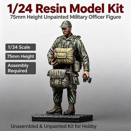 75mm resin military - 1/24,